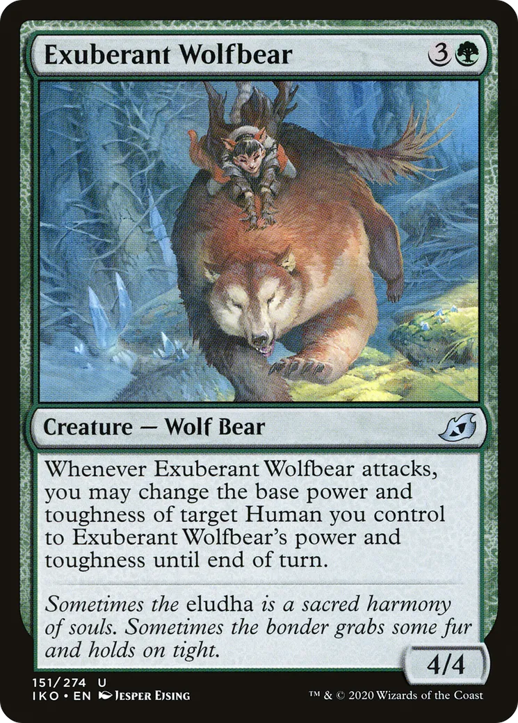 Lupours exubérant — Ikoria: Lair of Behemoths — Magic: The Gathering