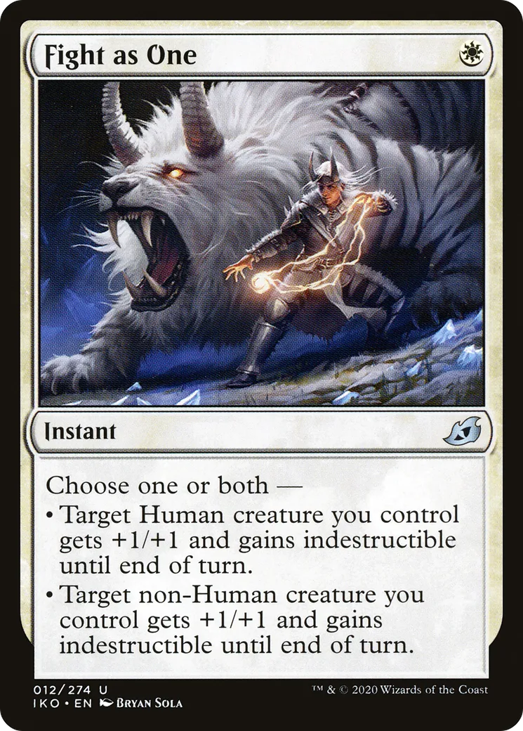 Fight as One — Ikoria: Lair of Behemoths — Magic: The Gathering