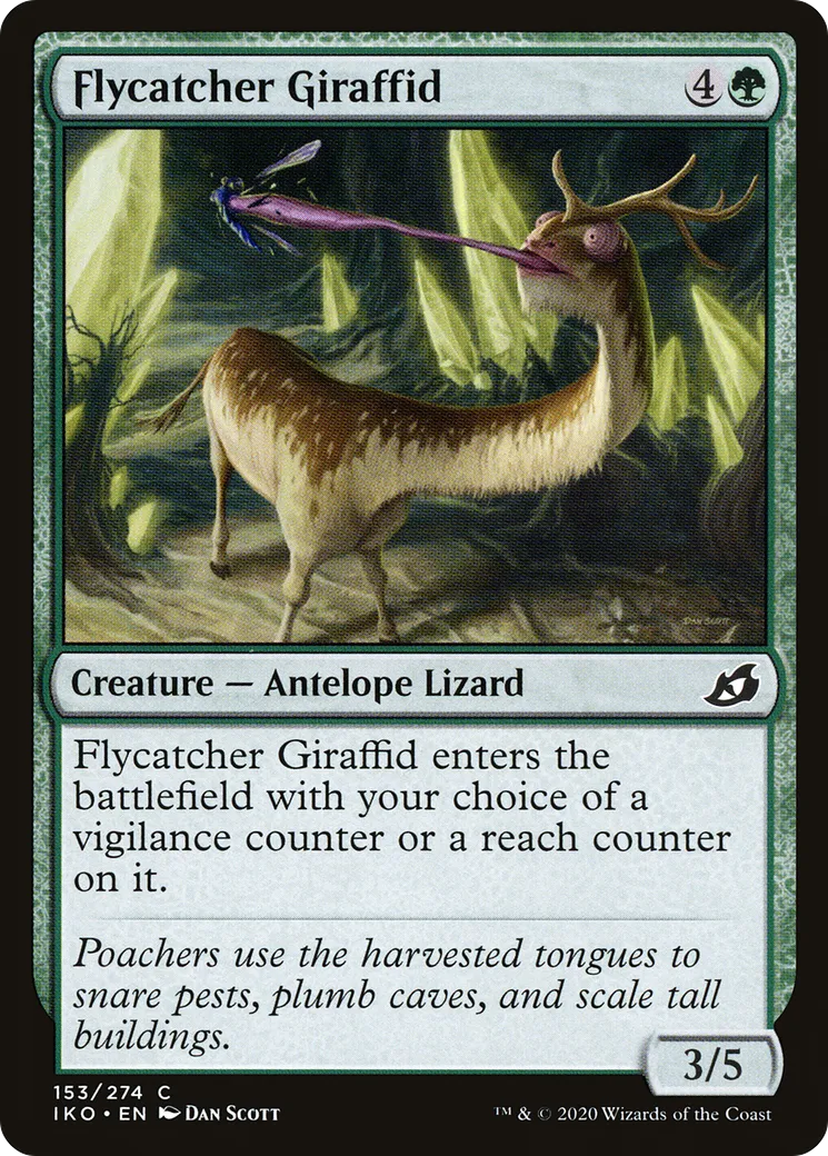Girafide gobe-mouches — Ikoria: Lair of Behemoths — Magic: The Gathering