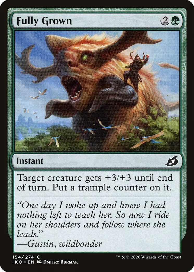 Fully Grown — Ikoria: Lair of Behemoths — Magic: The Gathering