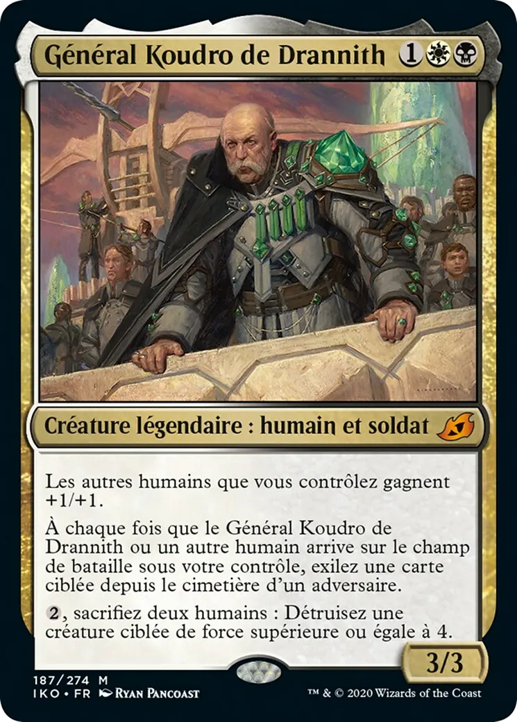 Général Koudro de Drannith — Ikoria: Lair of Behemoths — Magic: The Gathering