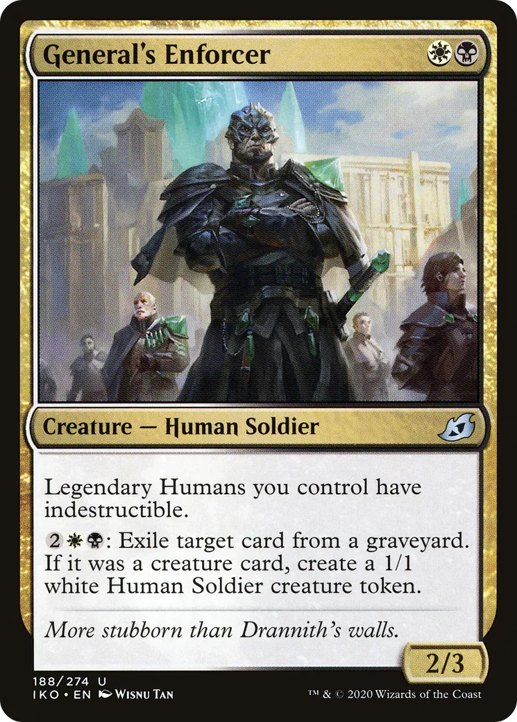 General's Enforcer — Ikoria: Lair of Behemoths — Magic: The Gathering