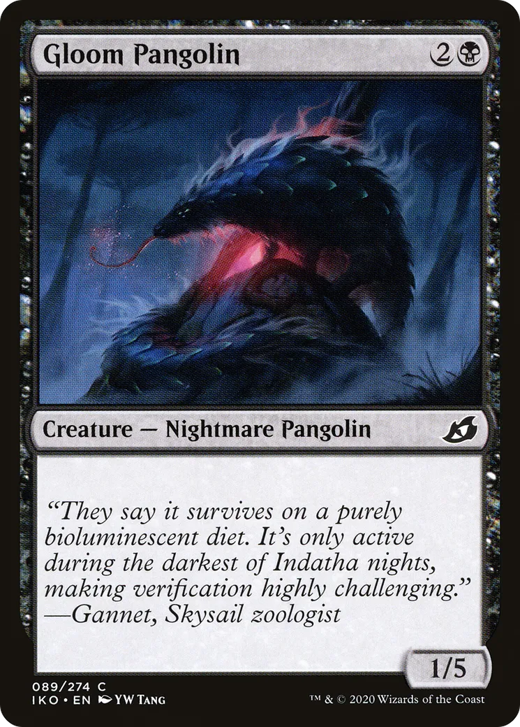 Gloom Pangolin — Ikoria: Lair of Behemoths — Magic: The Gathering