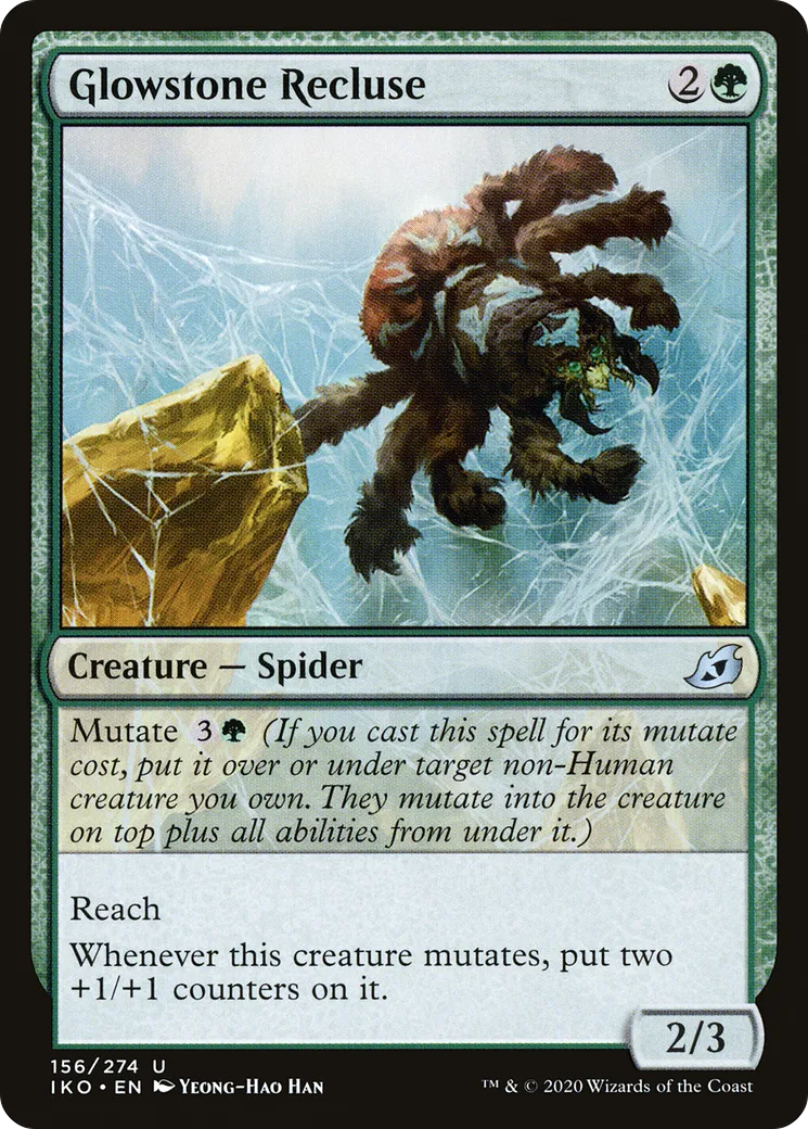 Glowstone Recluse — Ikoria: Lair of Behemoths — Magic: The Gathering