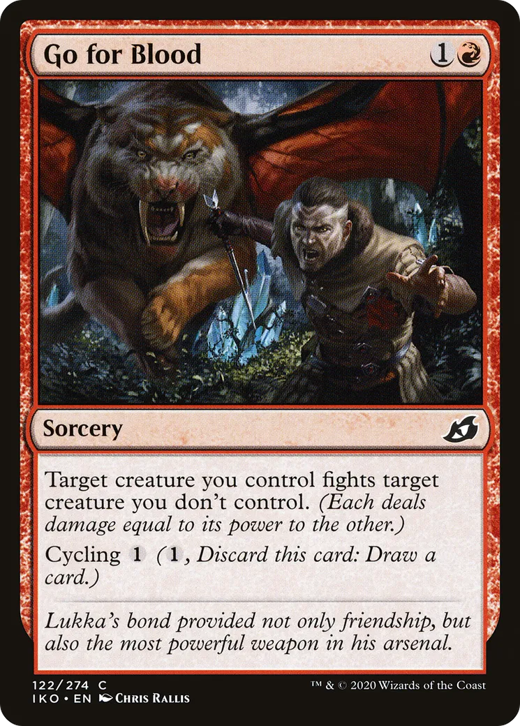 Choix du sang — Ikoria: Lair of Behemoths — Magic: The Gathering
