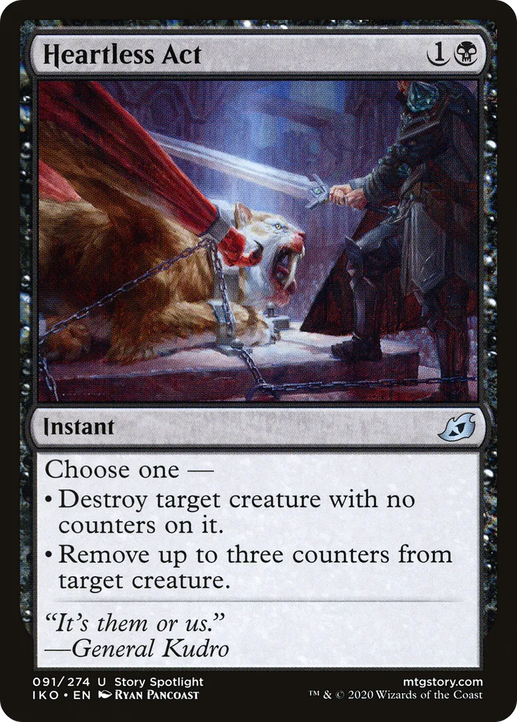Heartless Act — Ikoria: Lair of Behemoths — Magic: The Gathering