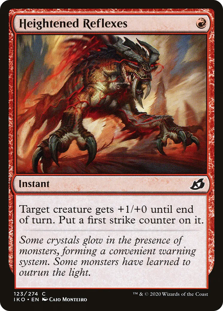 Heightened Reflexes — Ikoria: Lair of Behemoths — Magic: The Gathering