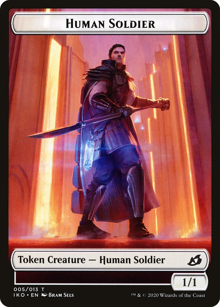 Human Soldier — Ikoria: Lair of Behemoths — Magic: The Gathering