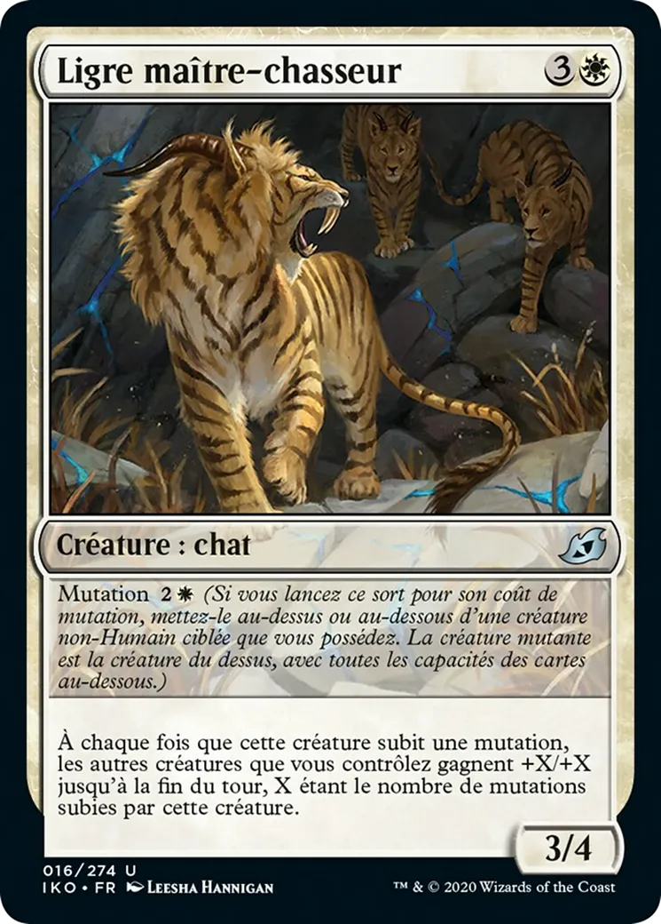 Ligre maître-chasseur — Ikoria: Lair of Behemoths — Magic: The Gathering