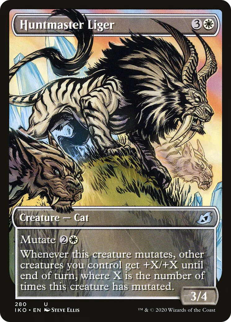 Ligre maître-chasseur — Ikoria: Lair of Behemoths — Magic: The Gathering