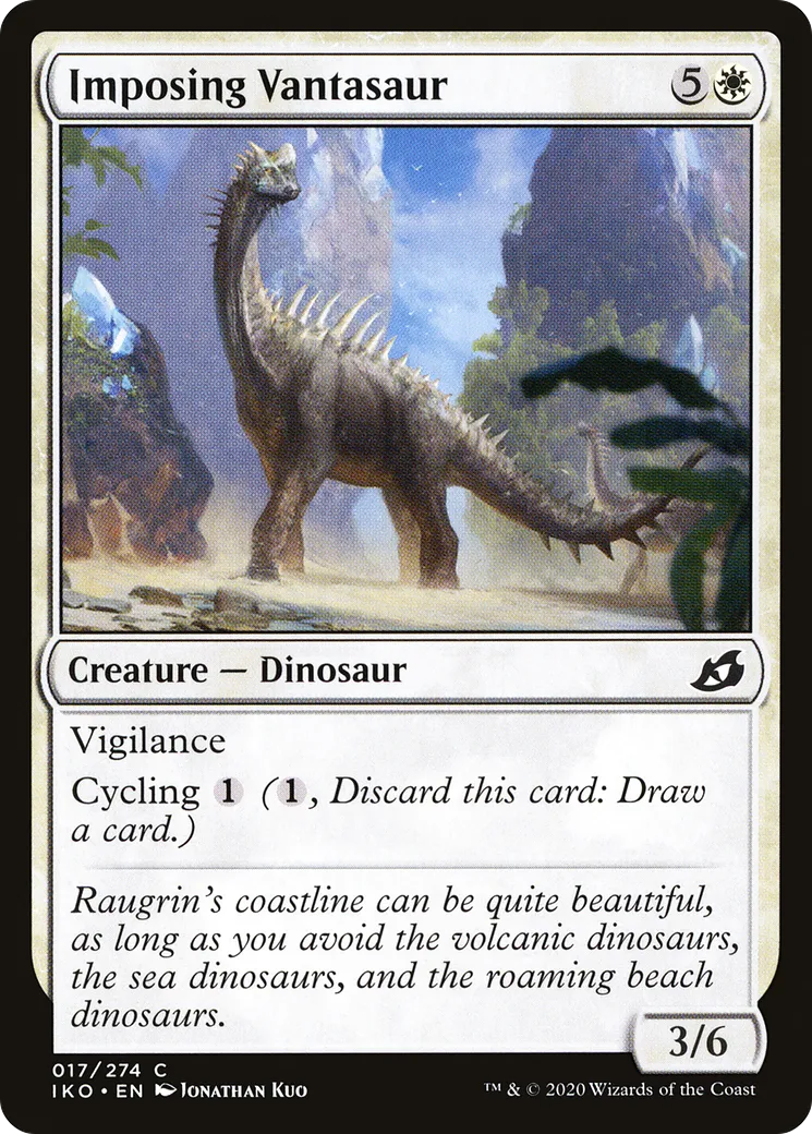Imposing Vantasaur — Ikoria: Lair of Behemoths — Magic: The Gathering