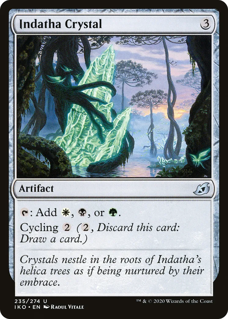 Cristal d'Indatha — Ikoria: Lair of Behemoths — Magic: The Gathering