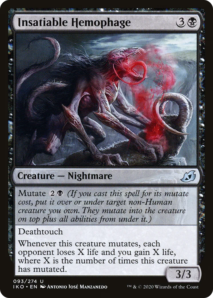 Hémophage insatiable — Ikoria: Lair of Behemoths — Magic: The Gathering