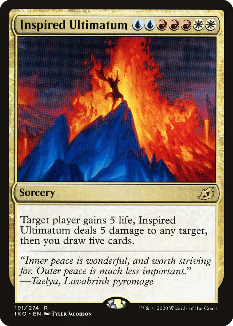 Ultimatum inspiré — Ikoria: Lair of Behemoths — Magic: The Gathering