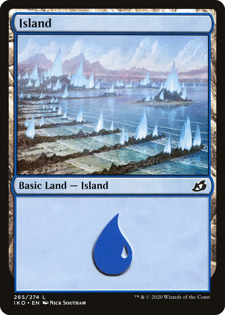 Island — Ikoria: Lair of Behemoths — Magic: The Gathering
