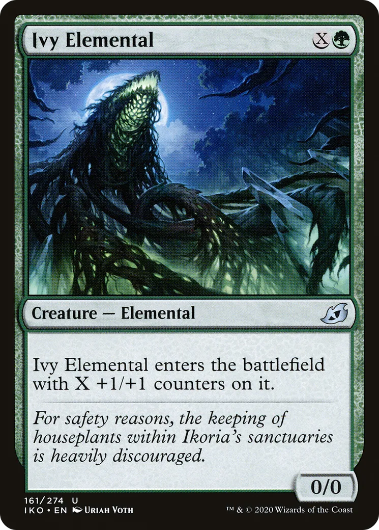 Ivy Elemental — Ikoria: Lair of Behemoths — Magic: The Gathering