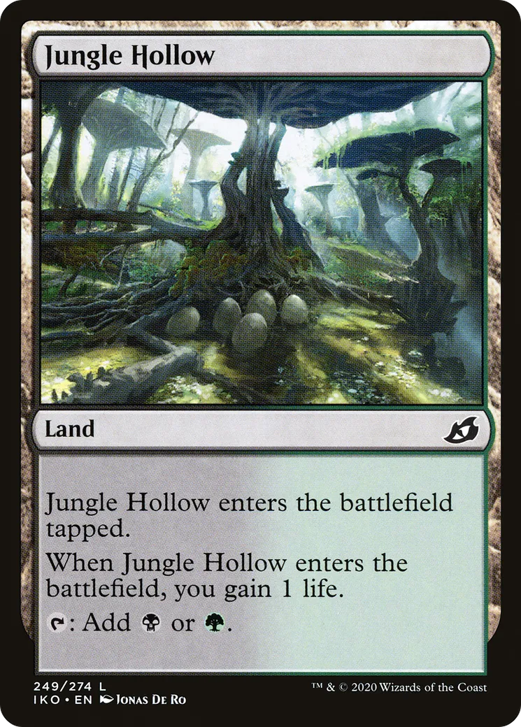 Dépression de jungle — Ikoria: Lair of Behemoths — Magic: The Gathering