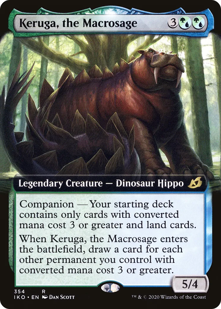 Keruga, le Macrosophe — Ikoria: Lair of Behemoths — Magic: The Gathering
