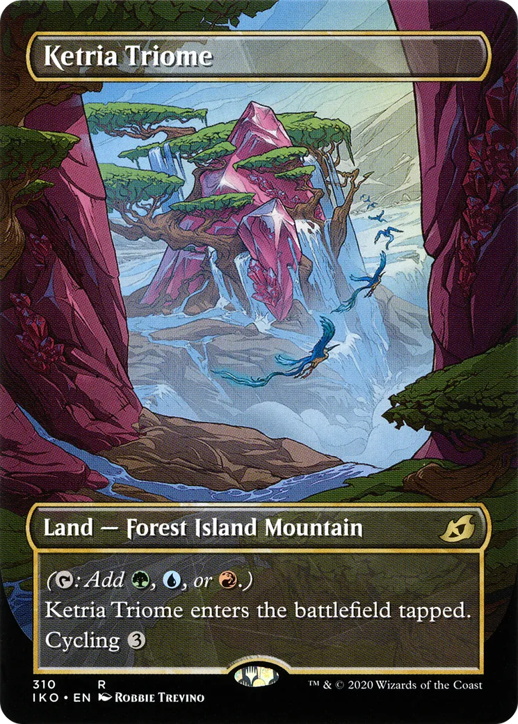Ketria Triome — Ikoria: Lair of Behemoths — Magic: The Gathering