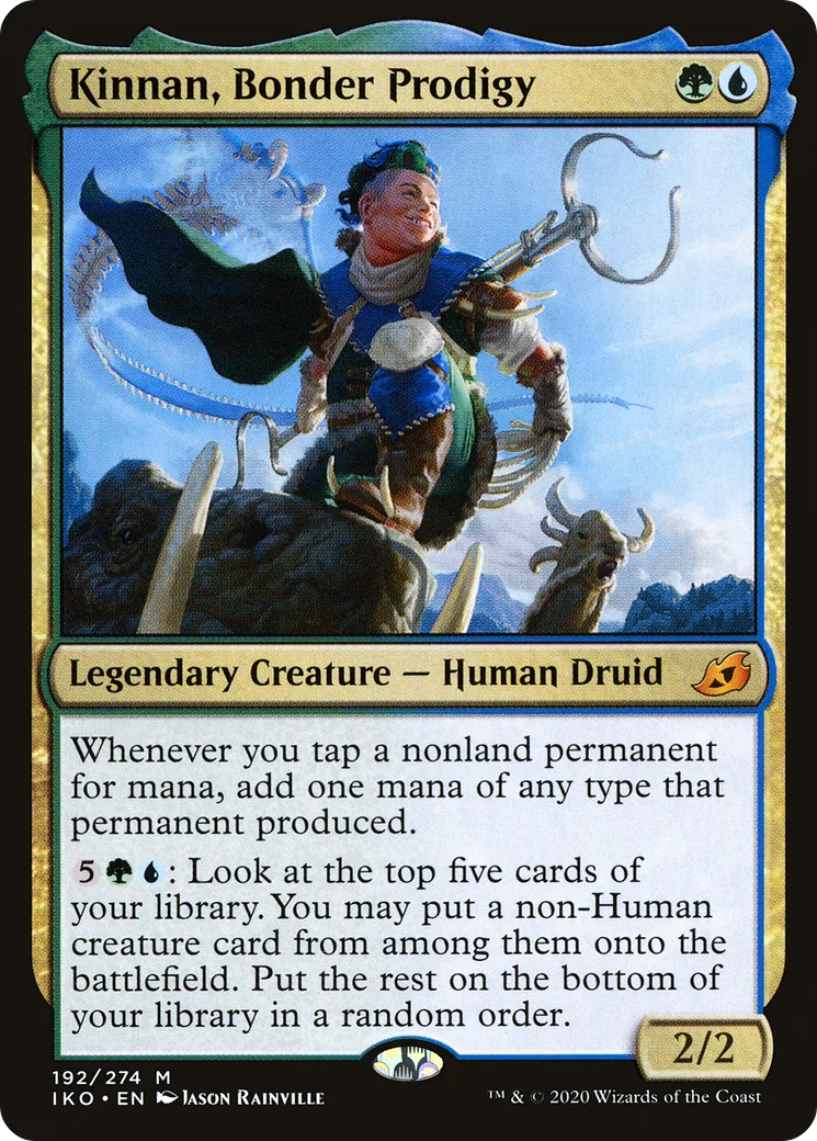 Kinnan, Bonder Prodigy — Ikoria: Lair of Behemoths — Magic: The Gathering