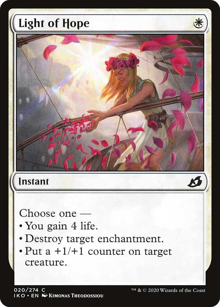 Light of Hope — Ikoria: Lair of Behemoths — Magic: The Gathering
