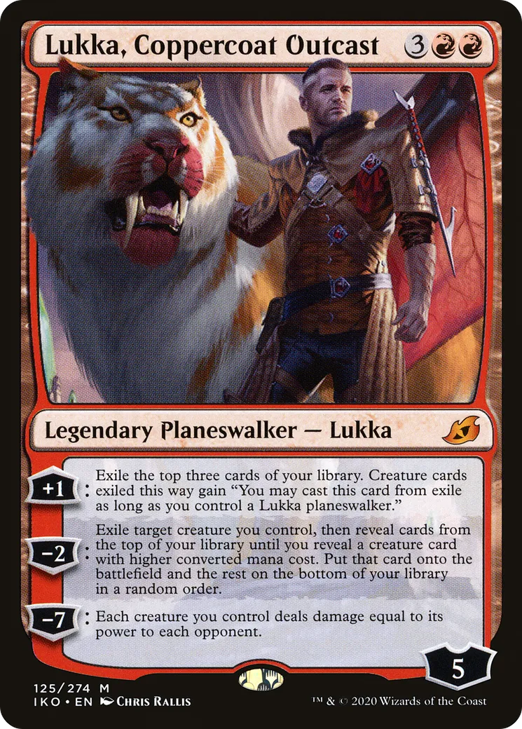 Lukka, proscrit des Capes de cuivre — Ikoria: Lair of Behemoths — Magic: The Gathering