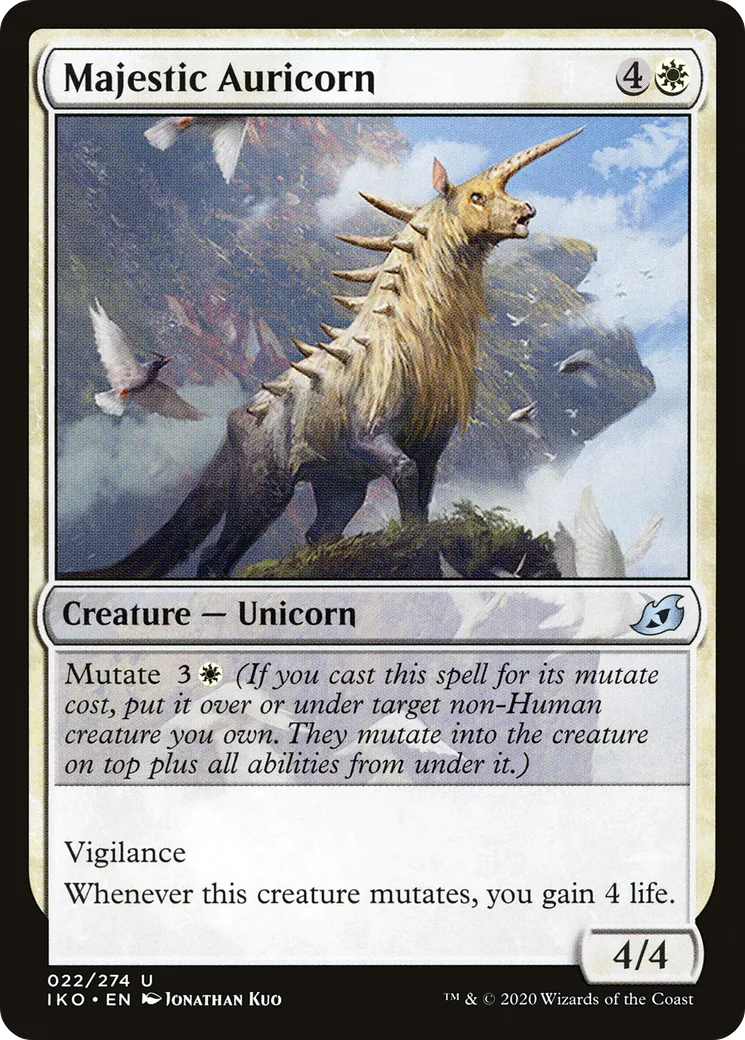 Auricorne majestueux — Ikoria: Lair of Behemoths — Magic: The Gathering