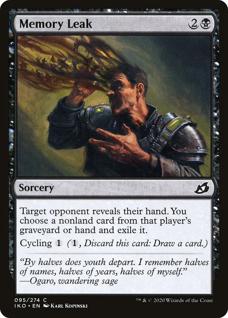 Fuite de mémoire — Ikoria: Lair of Behemoths — Magic: The Gathering