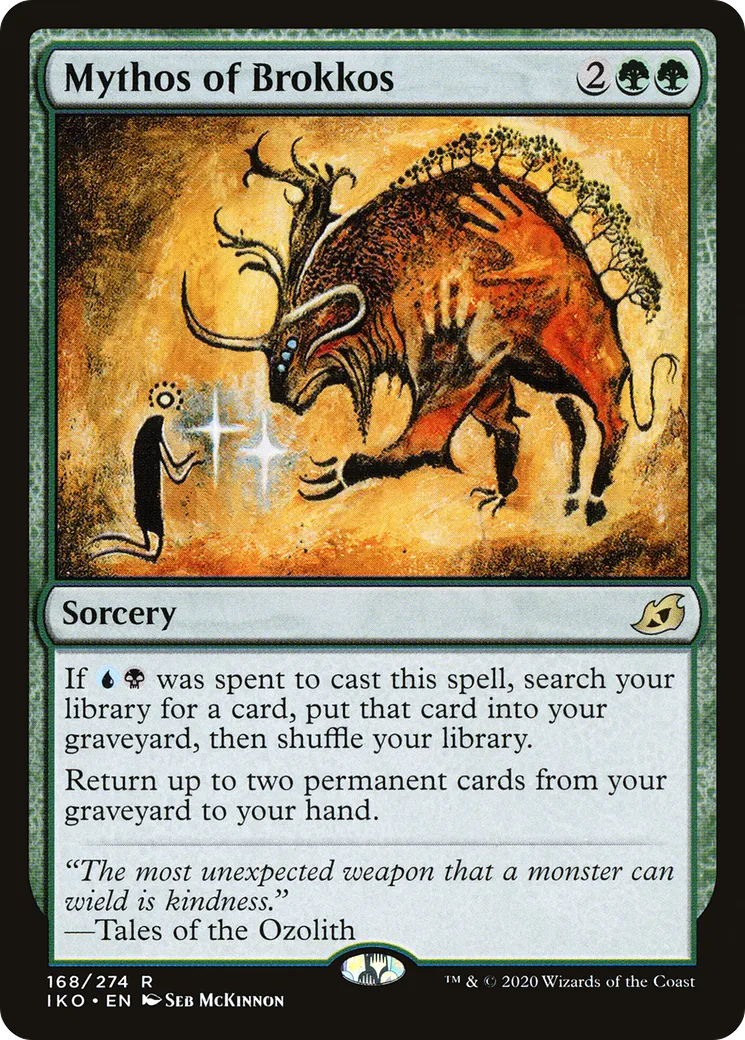 Mythe de Brokkos — Ikoria: Lair of Behemoths — Magic: The Gathering