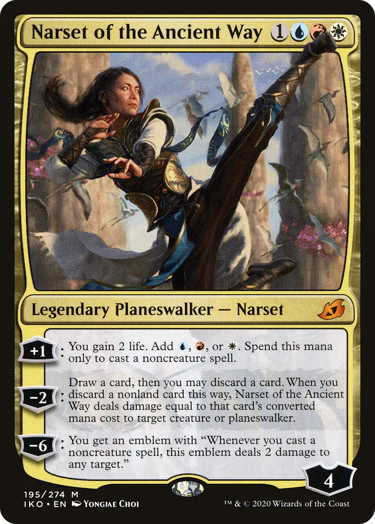 Narset of the Ancient Way — Ikoria: Lair of Behemoths — Magic: The Gathering