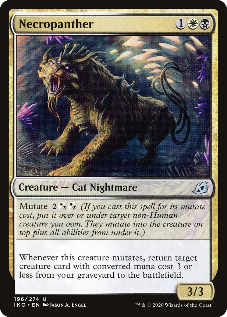 Necropanther — Ikoria: Lair of Behemoths — Magic: The Gathering