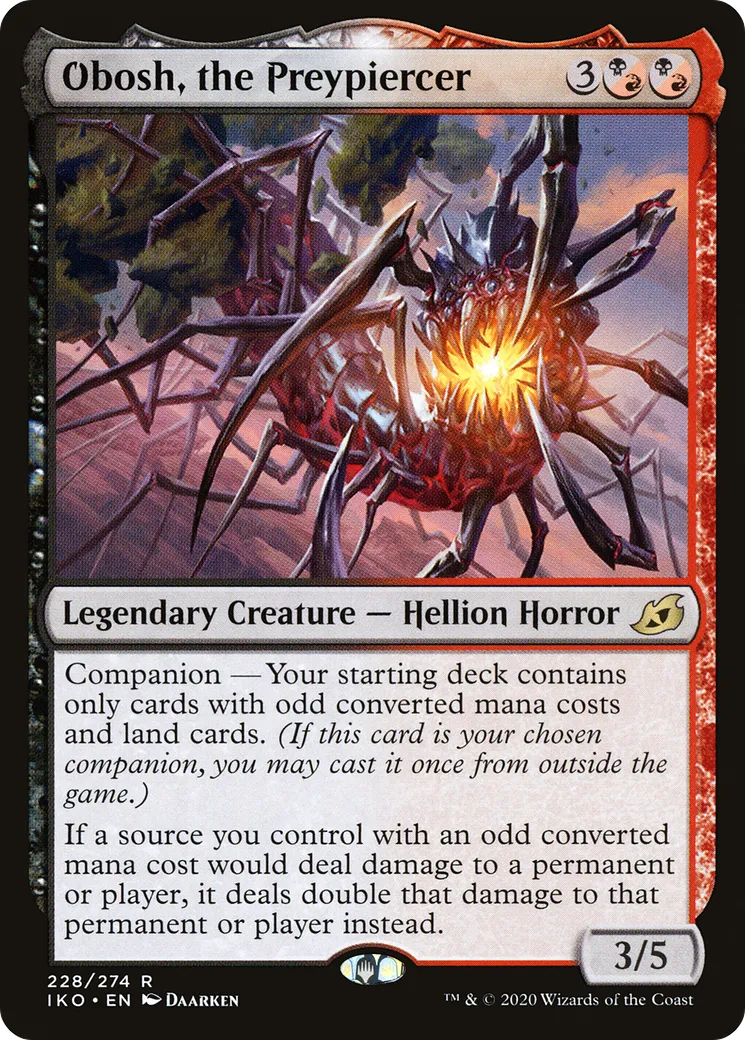 Obosh, le Perce-proie — Ikoria: Lair of Behemoths — Magic: The Gathering