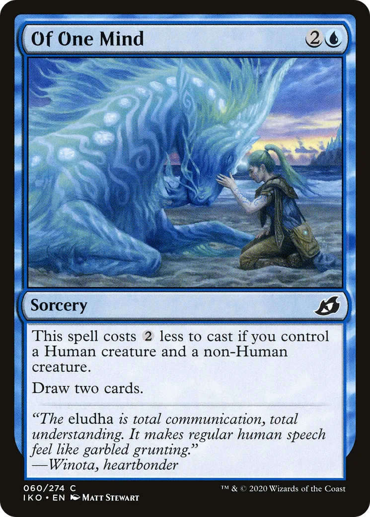 Of One Mind — Ikoria: Lair of Behemoths — Magic: The Gathering