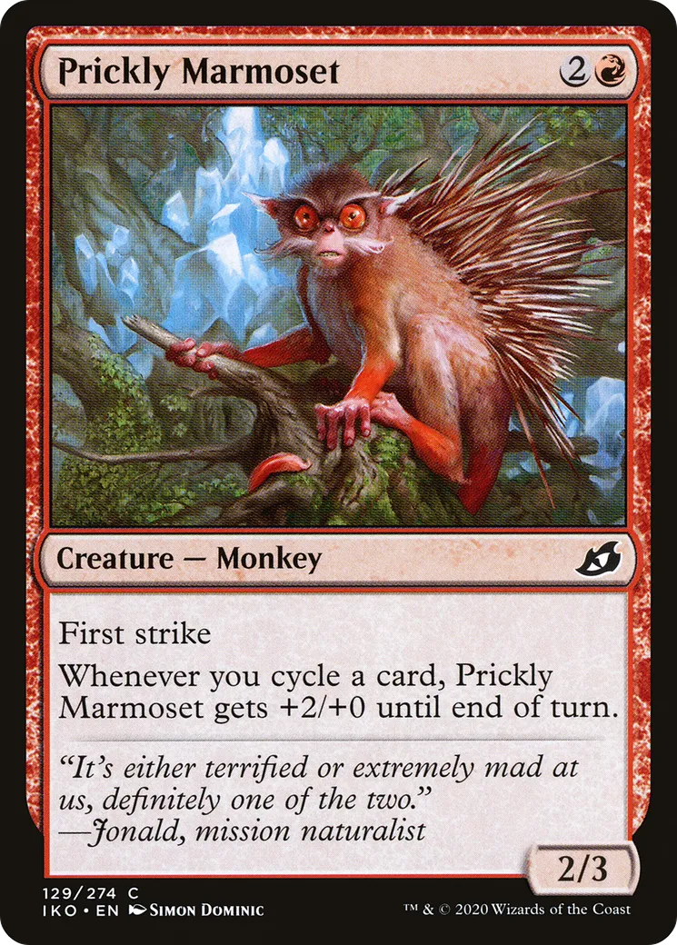 Prickly Marmoset — Ikoria: Lair of Behemoths — Magic: The Gathering