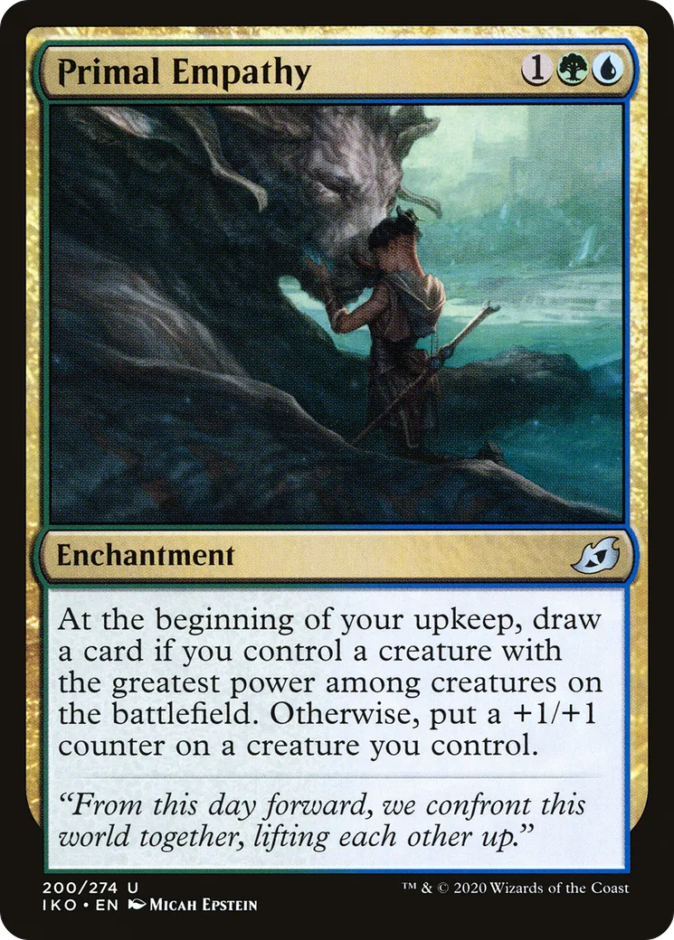 Primal Empathy — Ikoria: Lair of Behemoths — Magic: The Gathering