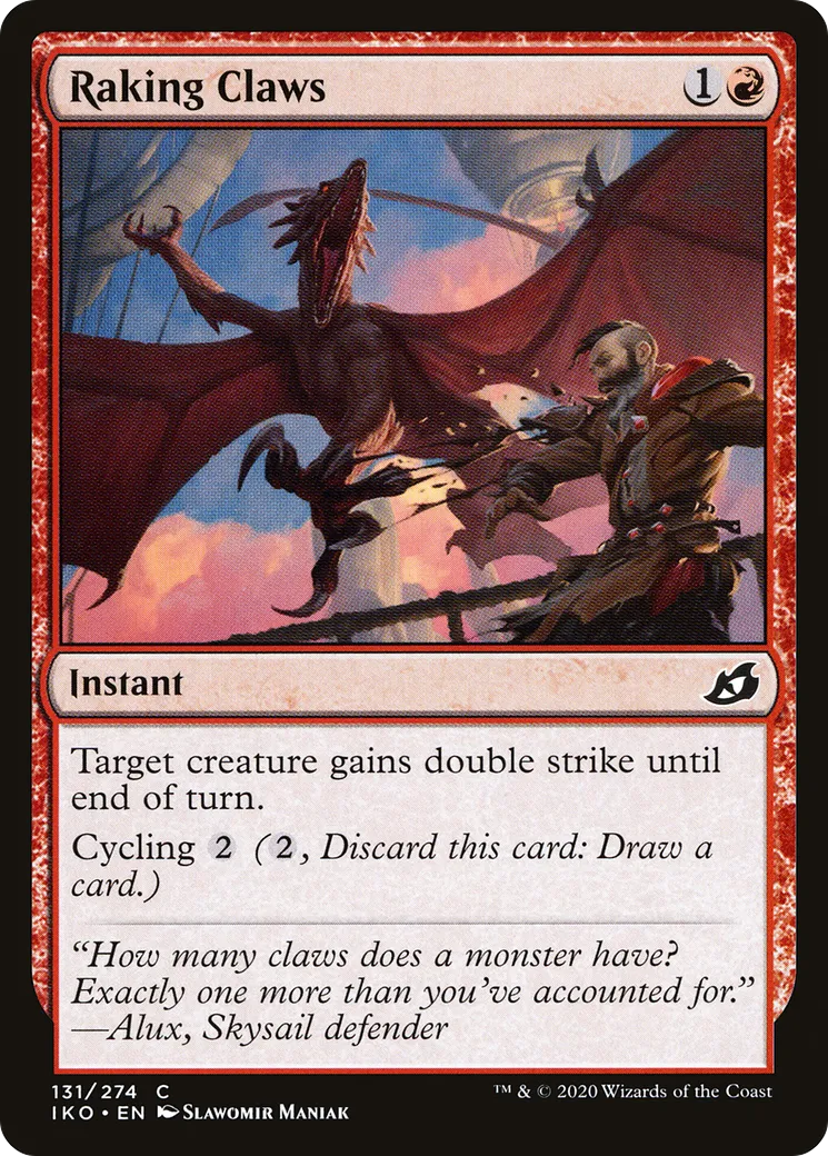 Griffes ratissantes — Ikoria: Lair of Behemoths — Magic: The Gathering