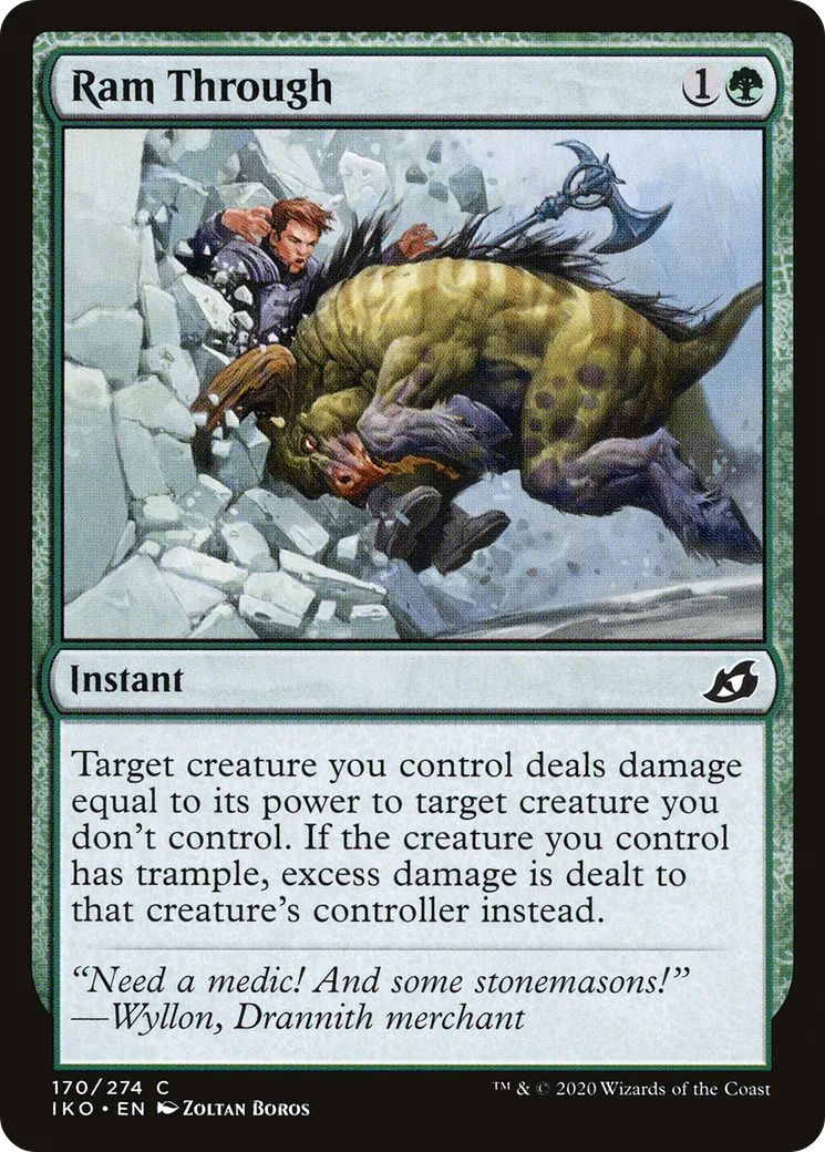 Coup de bélier — Ikoria: Lair of Behemoths — Magic: The Gathering
