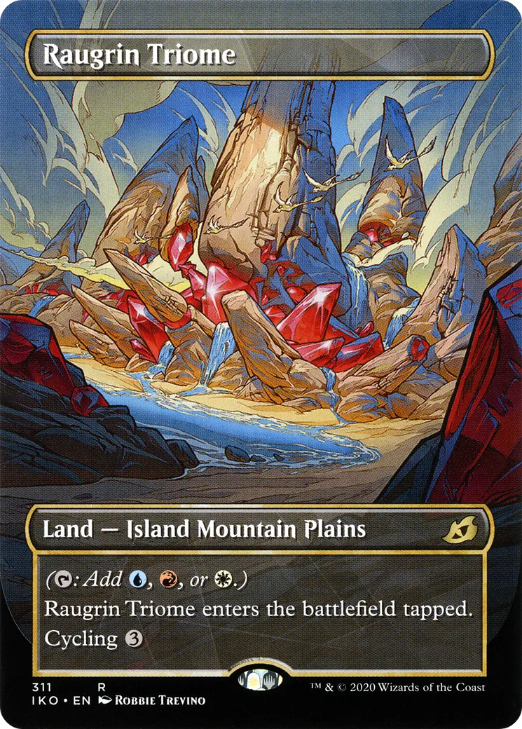 Triome de Raugrin — Ikoria: Lair of Behemoths — Magic: The Gathering