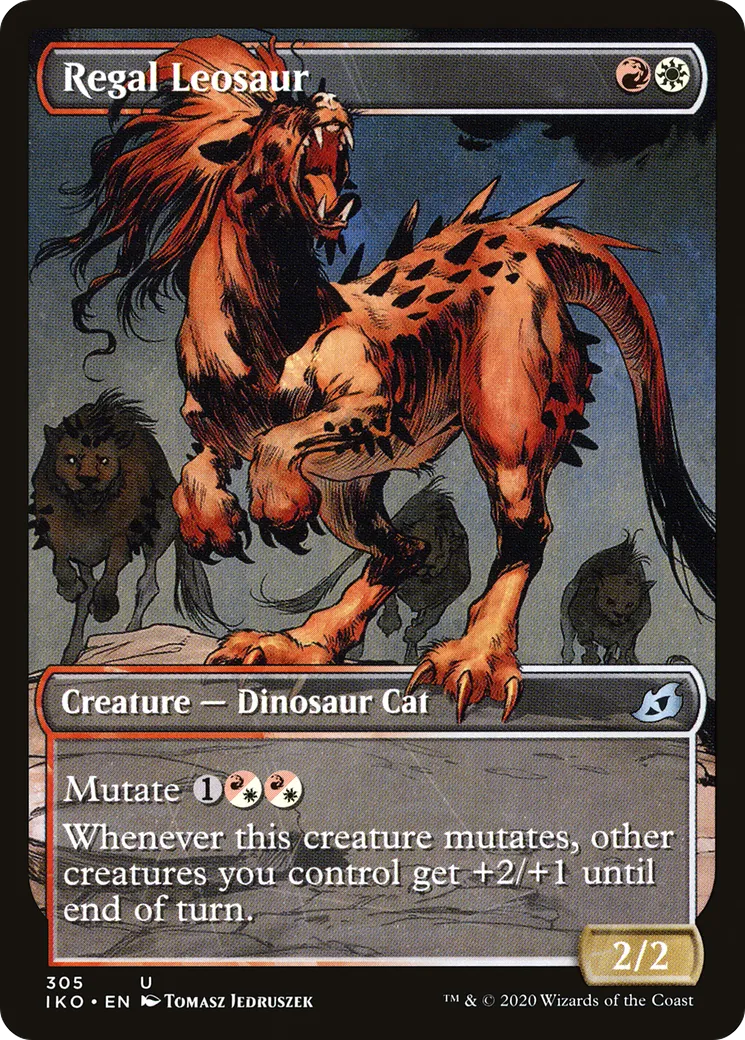 Regal Leosaur — Ikoria: Lair of Behemoths — Magic: The Gathering