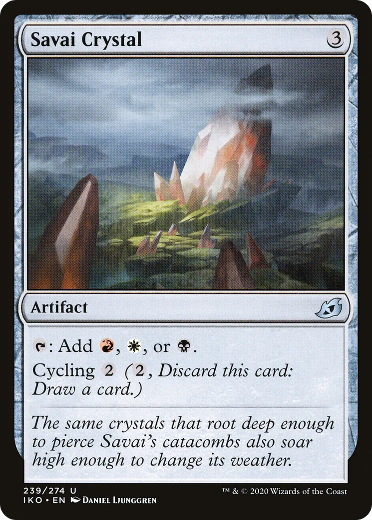 Cristal de Savaï — Ikoria: Lair of Behemoths — Magic: The Gathering