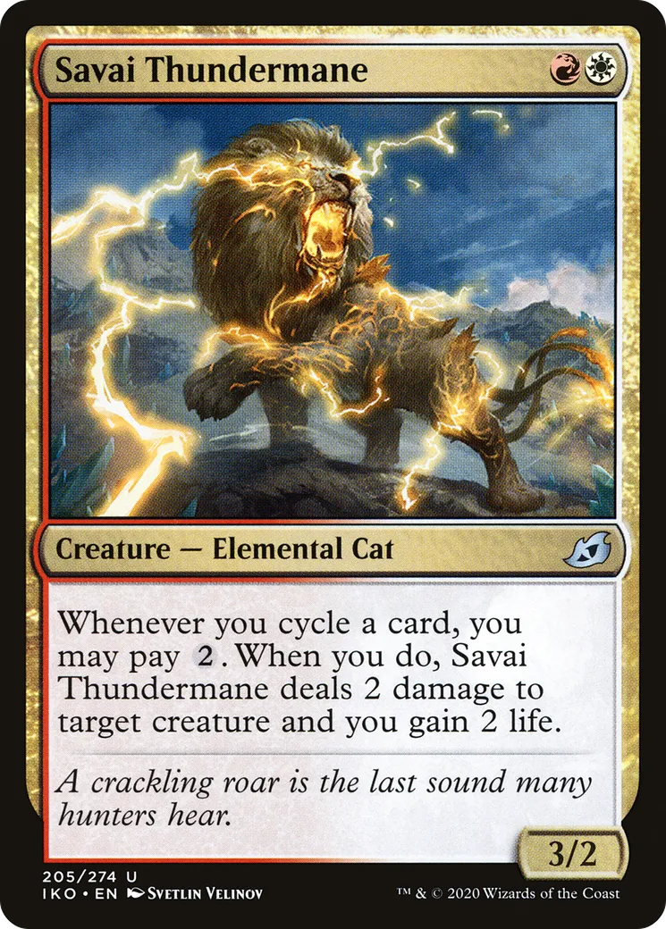 Savai Thundermane — Ikoria: Lair of Behemoths — Magic: The Gathering