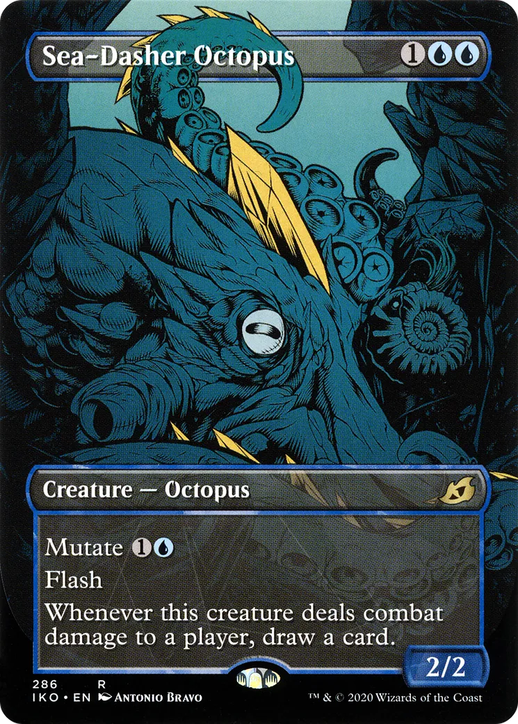 Sea-Dasher Octopus — Ikoria: Lair of Behemoths — Magic: The Gathering
