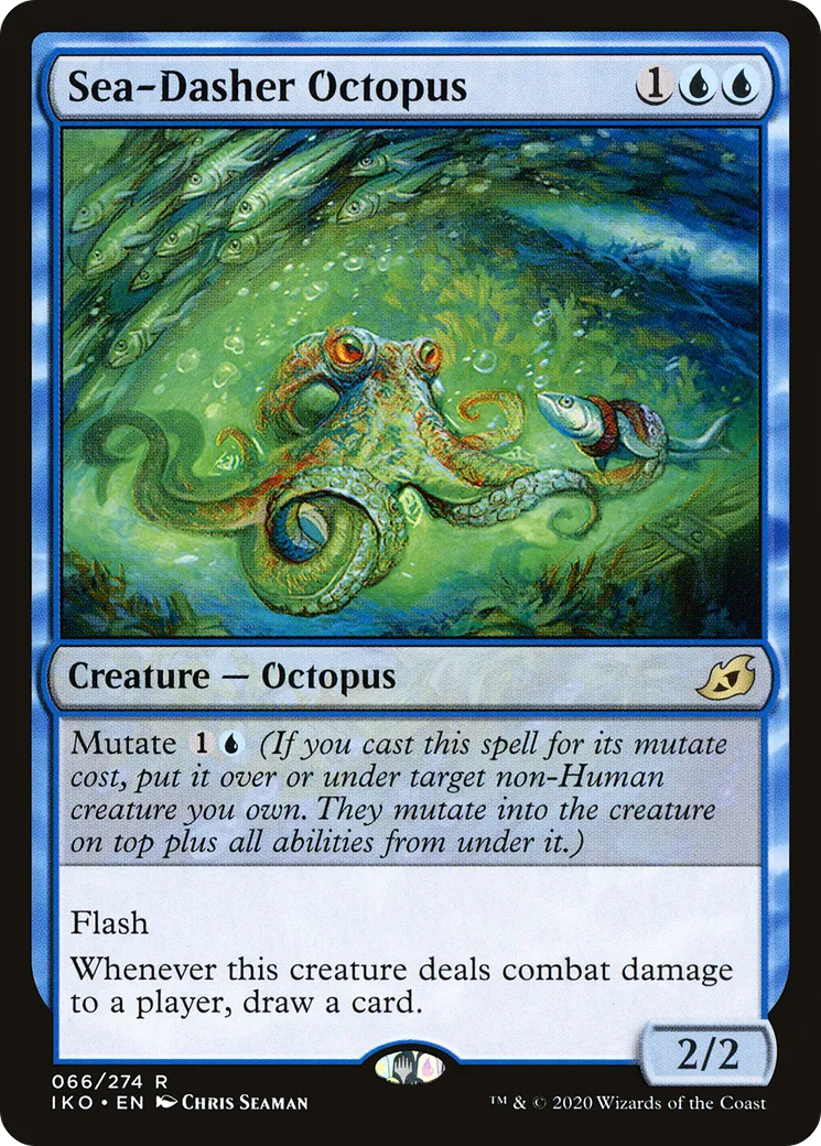 Sea-Dasher Octopus — Ikoria: Lair of Behemoths — Magic: The Gathering