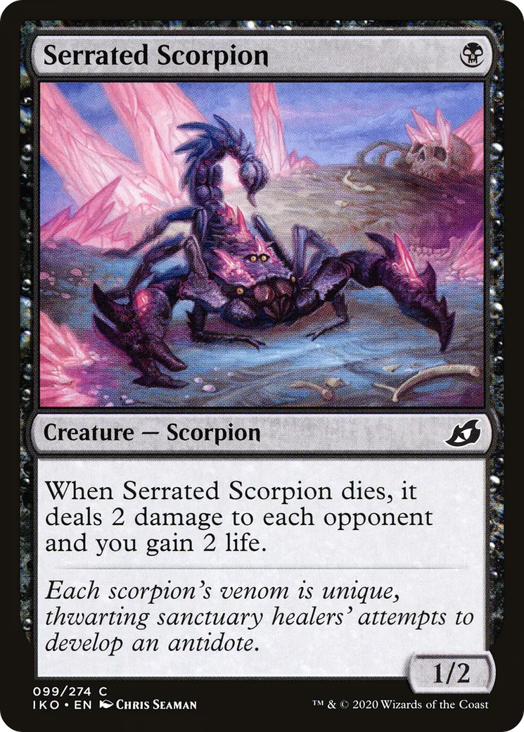 Scorpion barbelé — Ikoria: Lair of Behemoths — Magic: The Gathering
