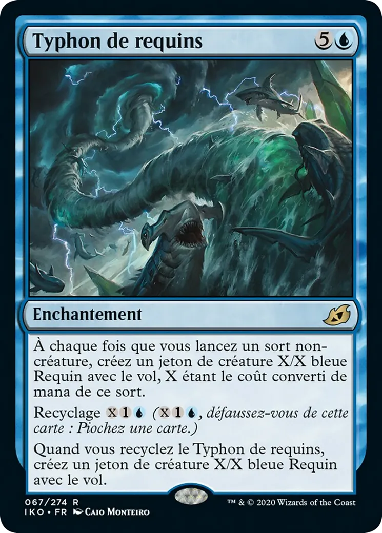 Typhon de requins — Ikoria: Lair of Behemoths — Magic: The Gathering