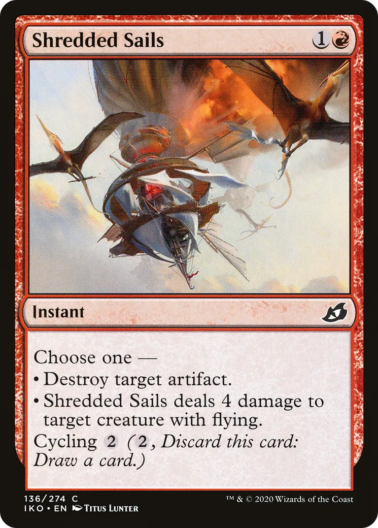 Voiles en lambeaux — Ikoria: Lair of Behemoths — Magic: The Gathering
