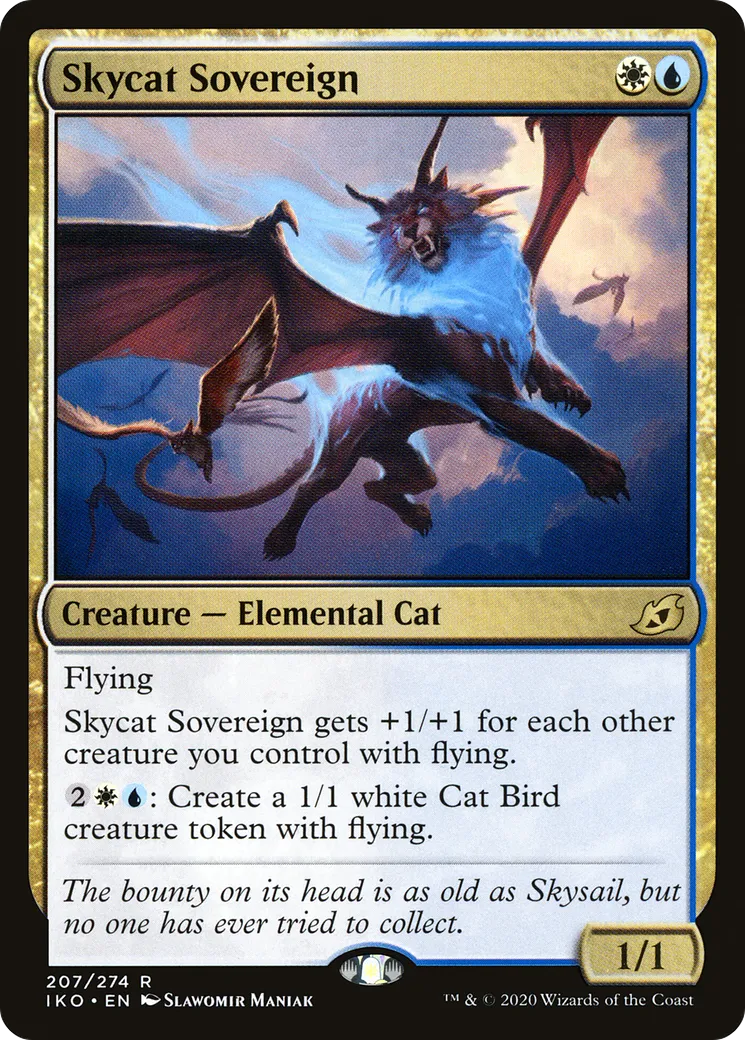 Skycat Sovereign from Ikoria: Lair of Behemoths - Magic: The Gathering