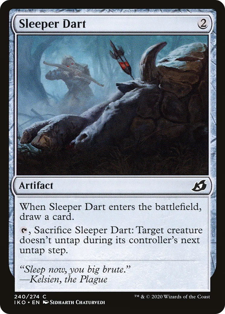 Fléchette soporifique — Ikoria: Lair of Behemoths — Magic: The Gathering