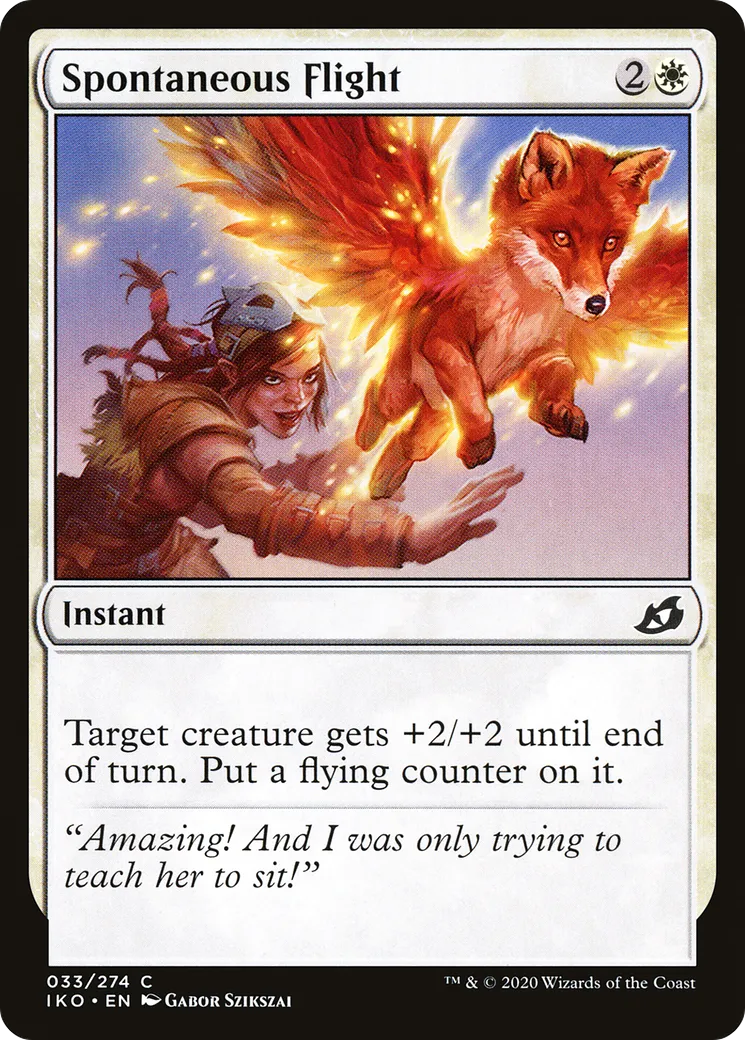 Vol spontané — Ikoria: Lair of Behemoths — Magic: The Gathering