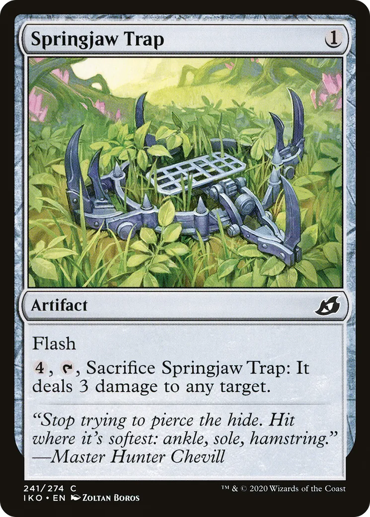 Piège à mâchoires — Ikoria: Lair of Behemoths — Magic: The Gathering